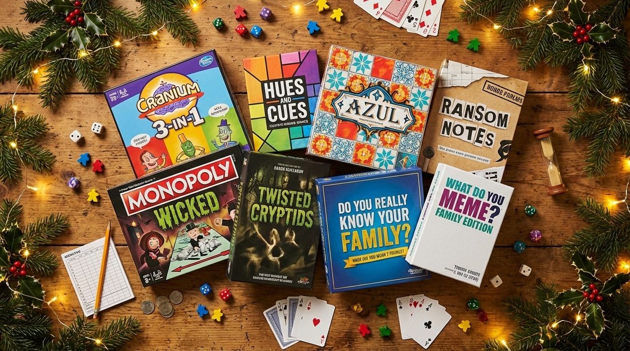  12 creative board games to keep the boredom away this festive season 